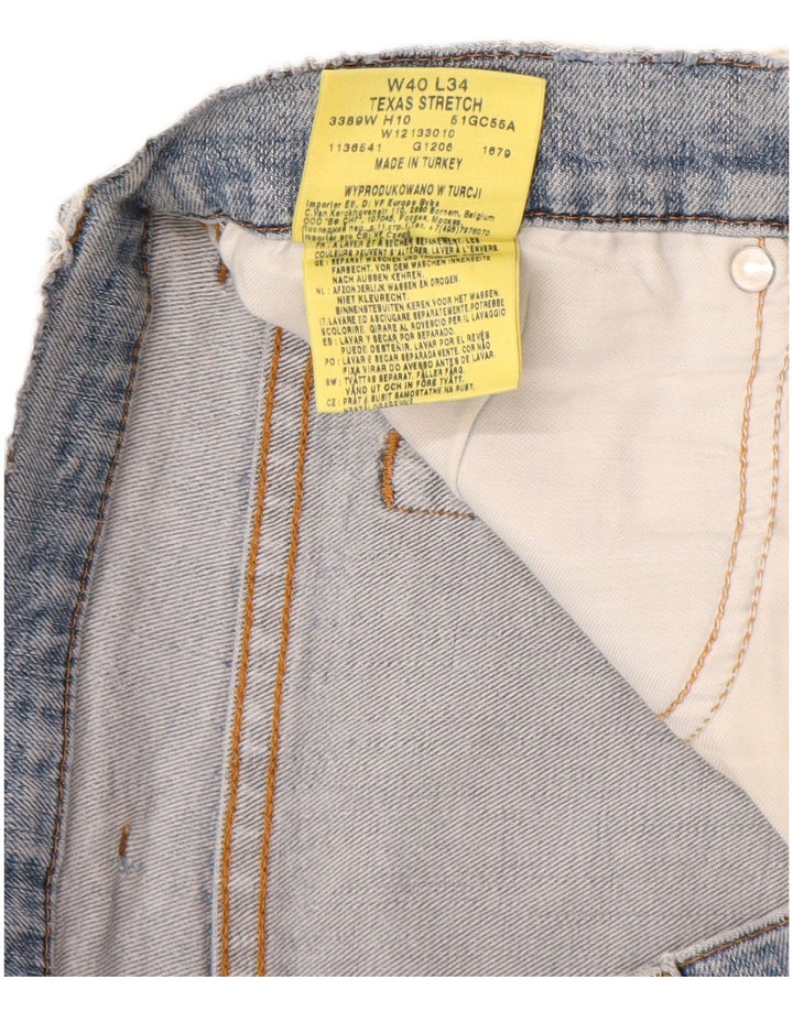 WRANGLER Short en jean stretch Texas W40 XL pour homme en coton bleu