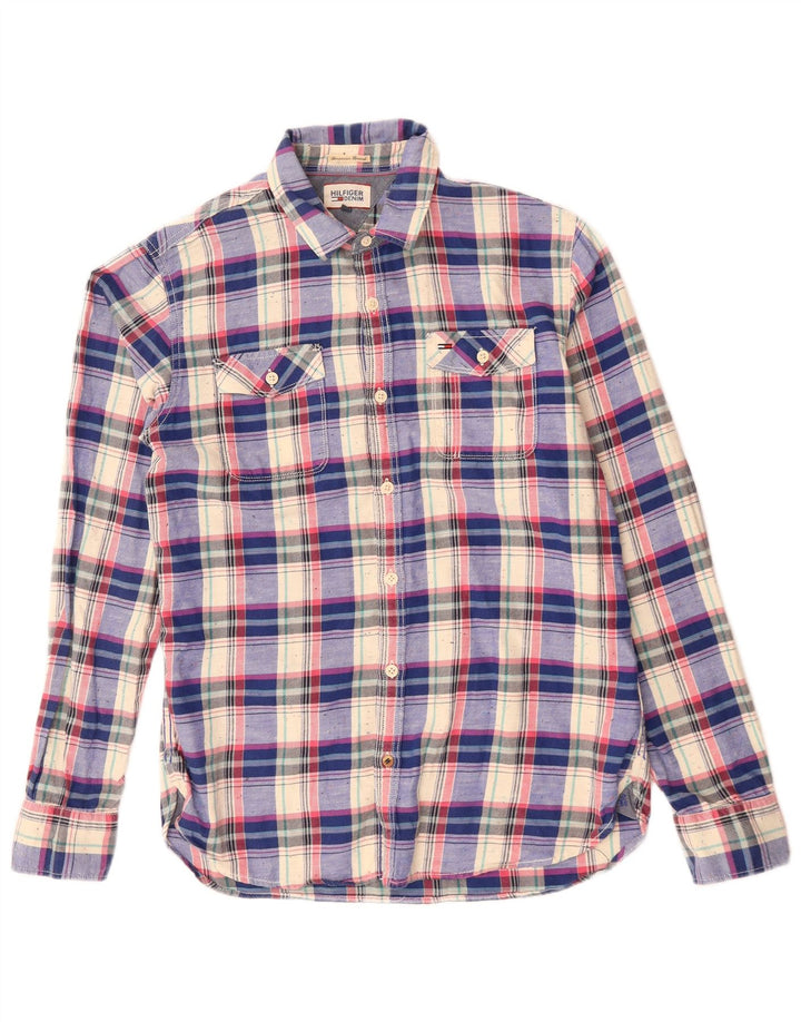Tommy Hilfiger Chemise Checked Flannel Homme Multicolore Coton