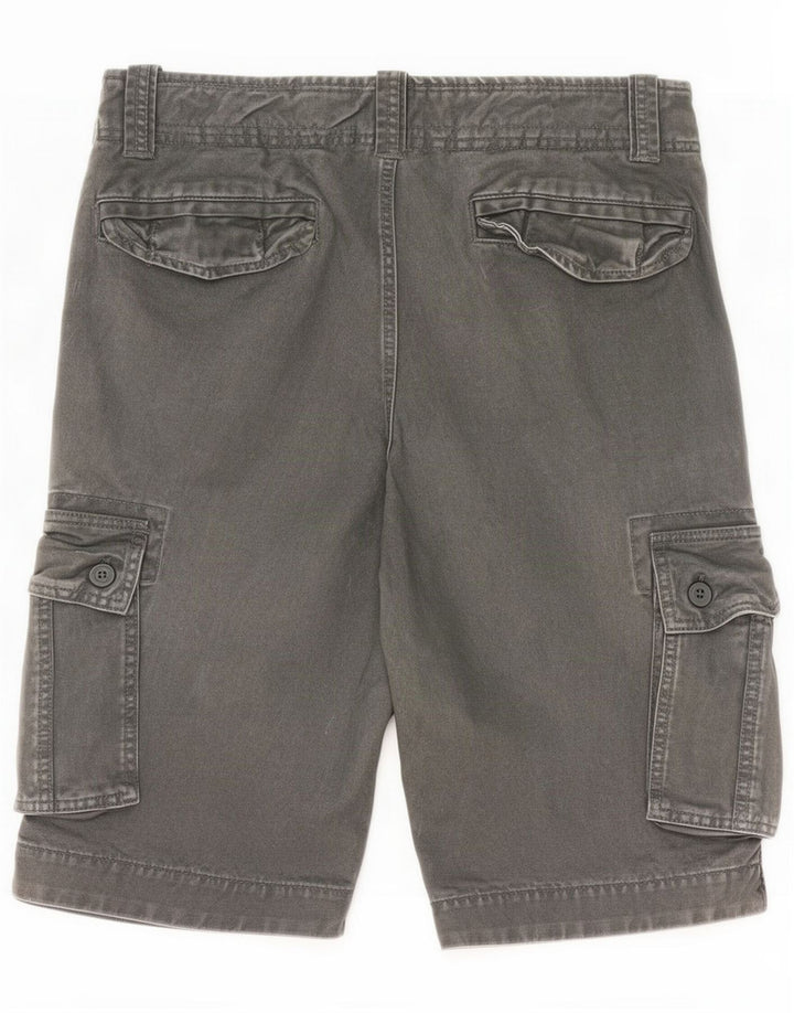 Superdry Short cargo pour hommes Large W34 Gris Coton