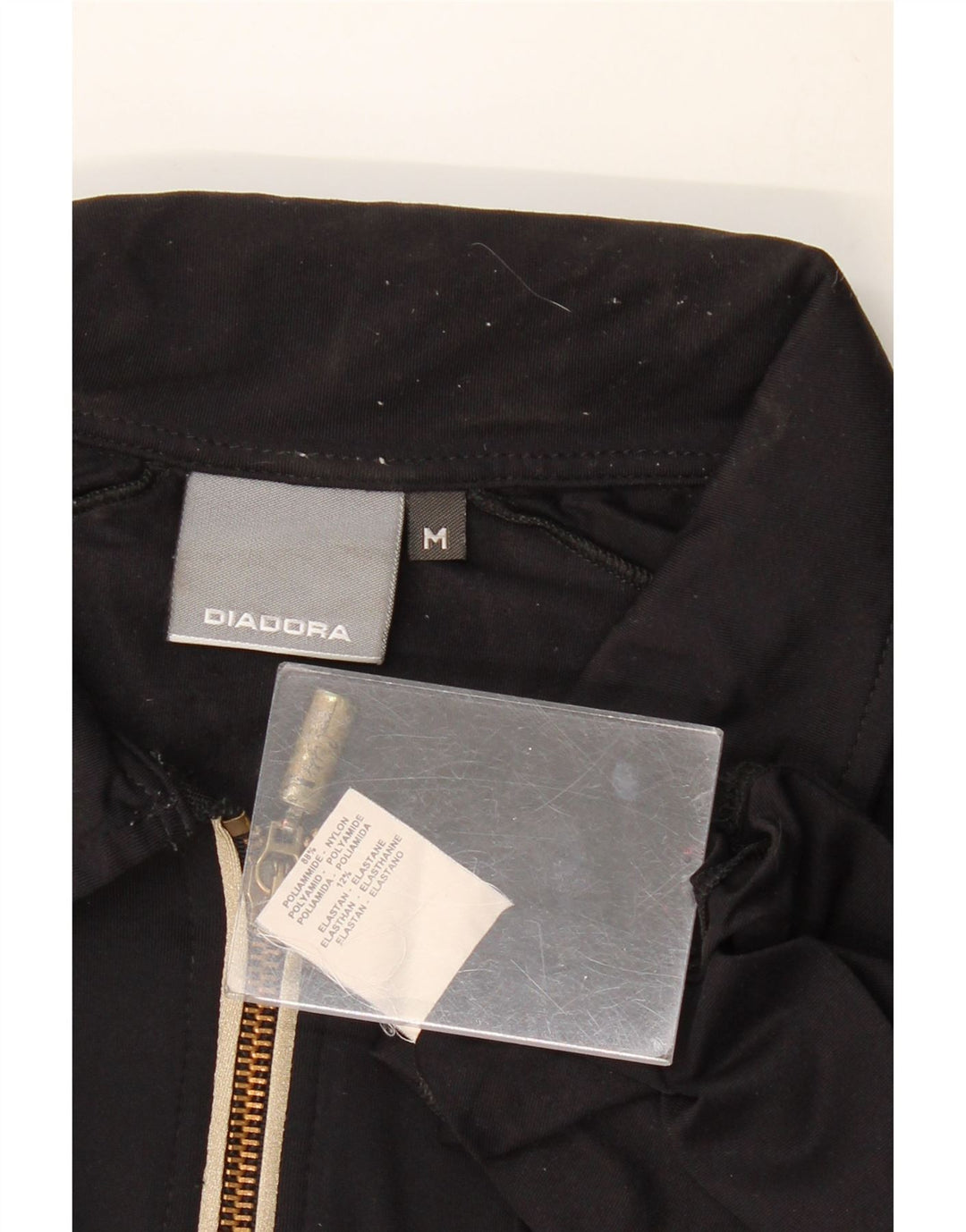 DIADORA Polo Graphique Homme Noir Moyen Colourblock Polyamide