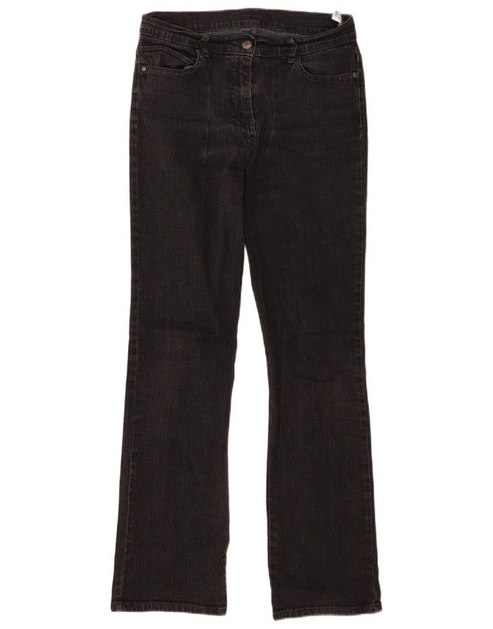 Marks & Spencer Jean bootcut pour femme UK 10 Small W30 L29 Coton noir