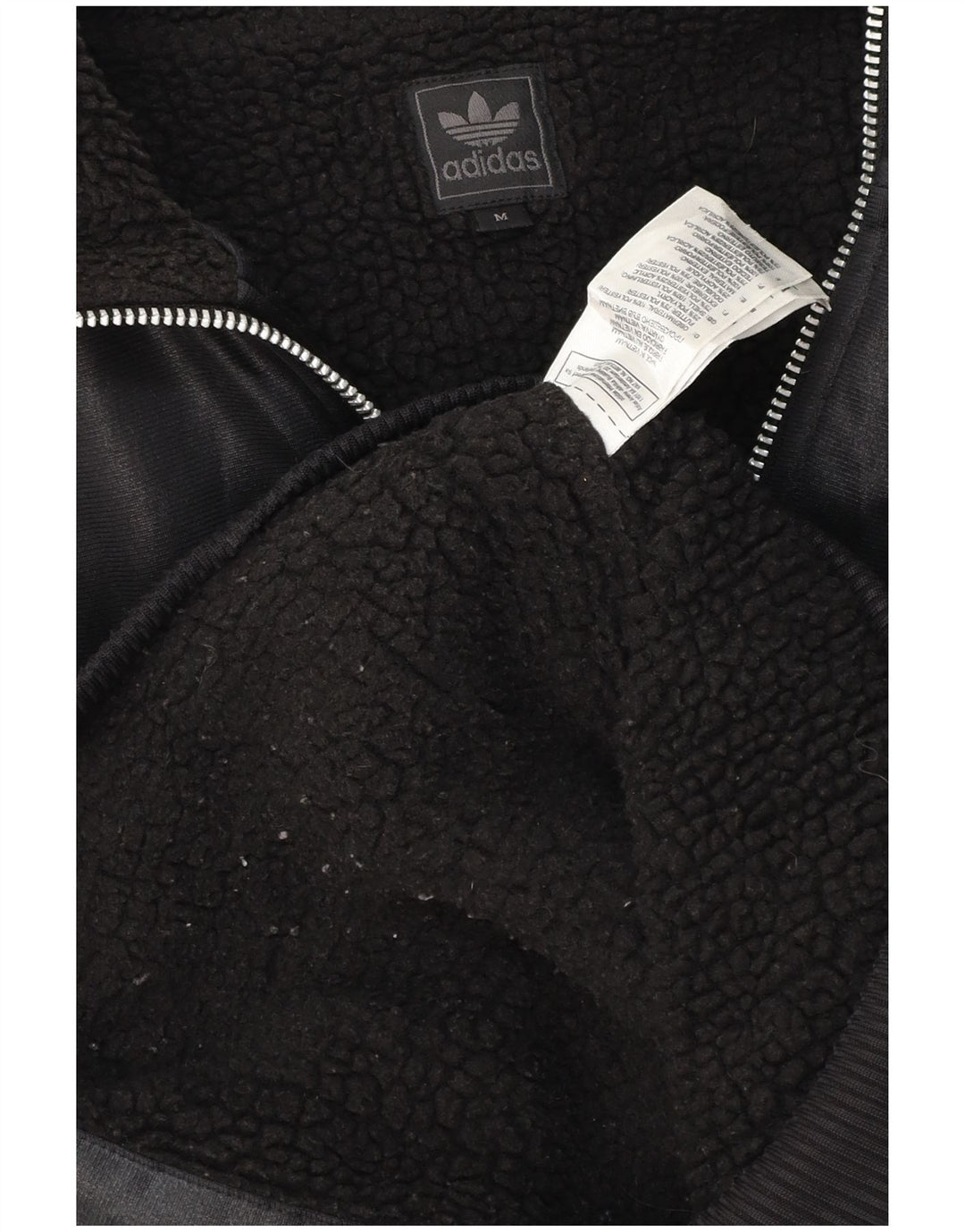 ADIDAS Veste bomber à capuche Chili 62 pour homme UK 38 Noir moyen Polyester