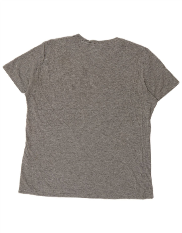 CHAMPION T-Shirt Homme Gris Moyen Coton