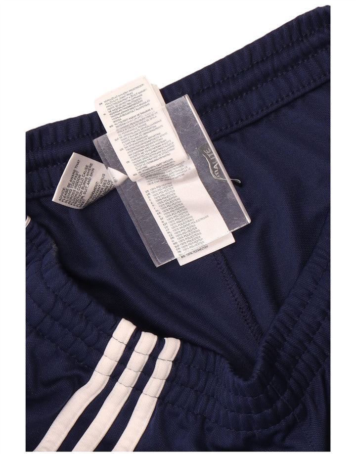 Adidas Pantalon de Survêtement Climalite Homme Bleu Marine Moyen Colourblock