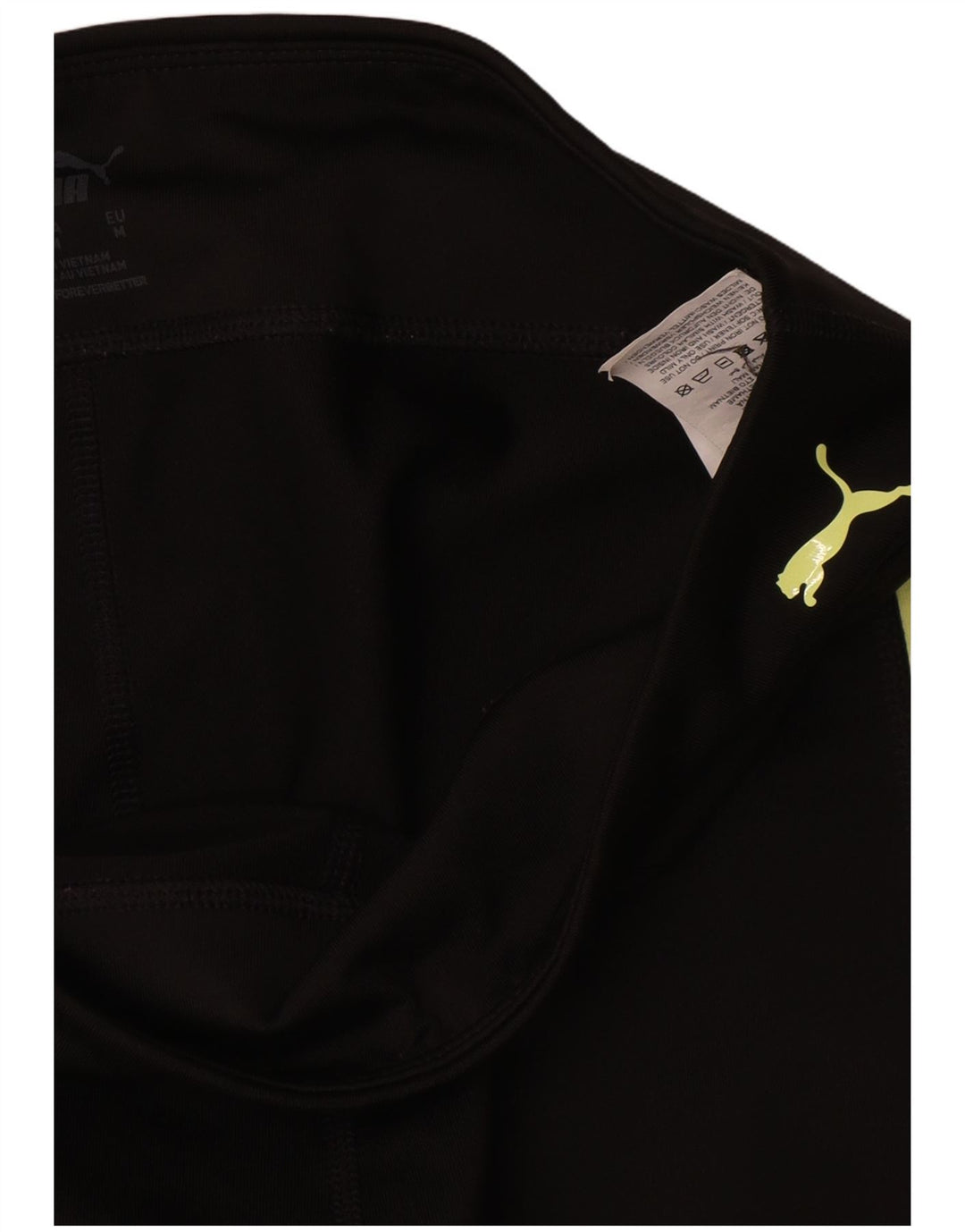 Puma Legging graphique pour femme UK 12 Nylon color block noir moyen