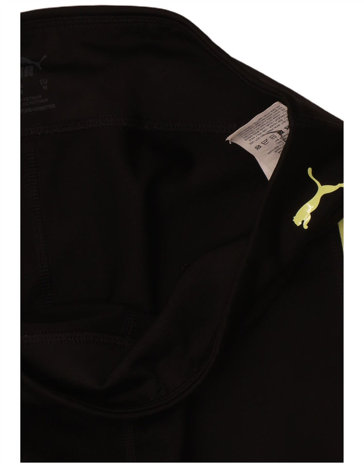 Puma Legging graphique pour femme UK 12 Nylon color block noir moyen