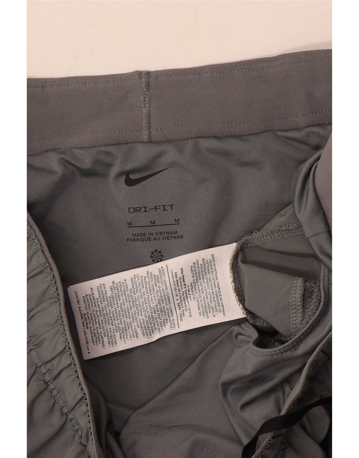 Short de sport Nike Dri Fit Homme Gris Moyen Polyester