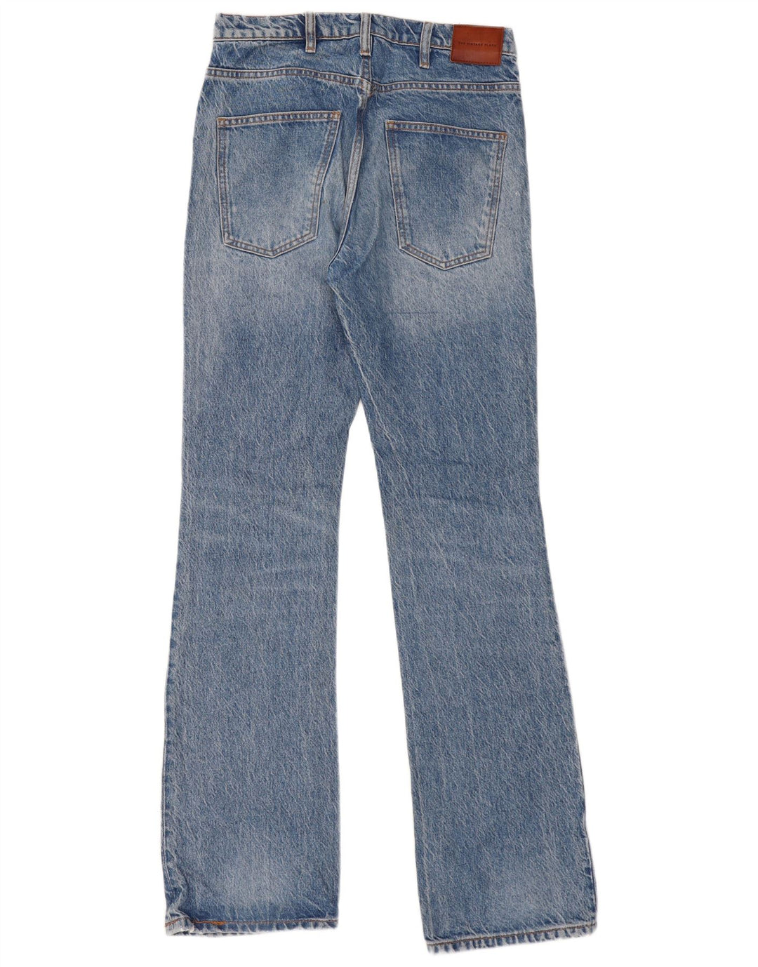 Zara Jean Bootcut Femme EU 38 Petit W28 L34 Bleu