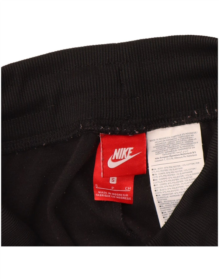 NIKE Pantalon de survêtement pour femme Joggers UK 8 Small Black Colourblock