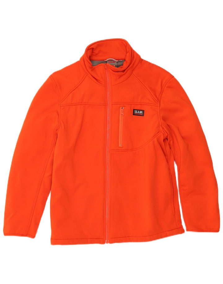 Slam Mens Liner Survêtement Top Veste Petit Orange Polyester