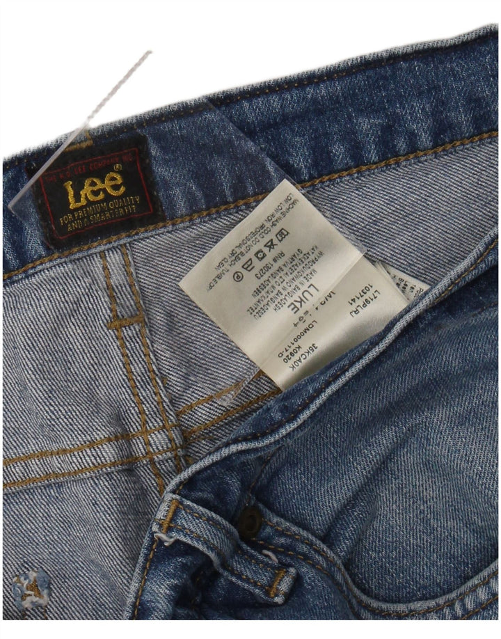 LEE Jean Slim Homme W34 L29 Bleu Coton