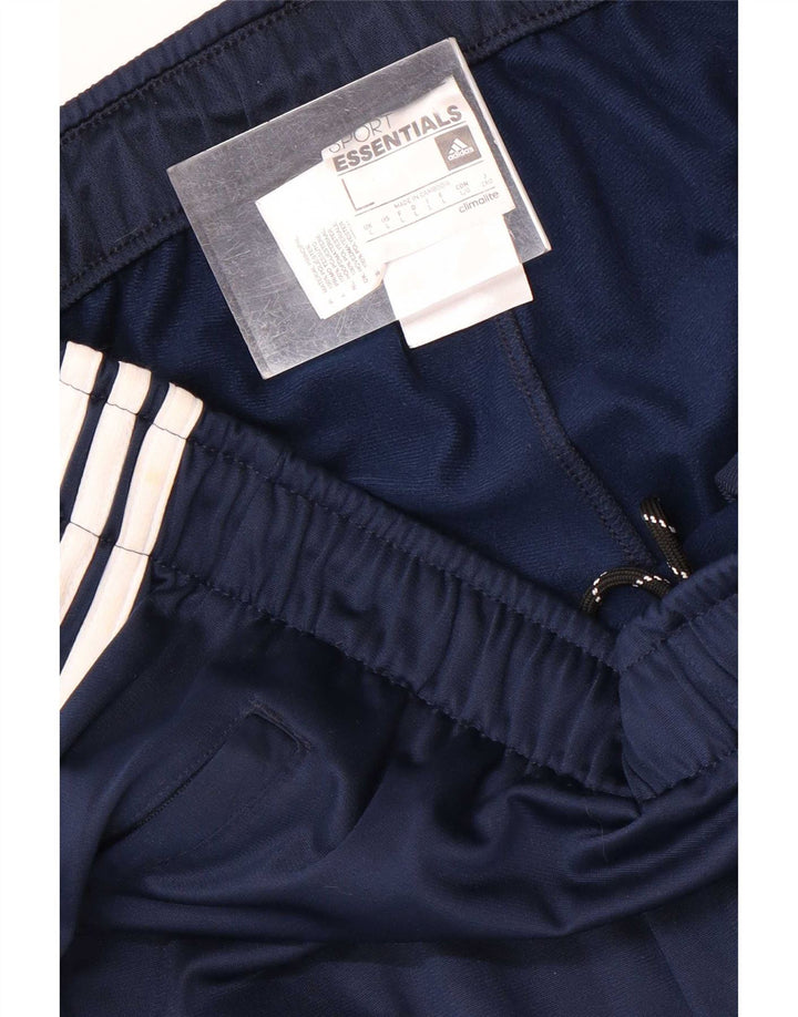 Adidas Pantalon de survêtement Climalite pour homme Large Bleu marine Polyester