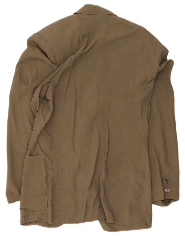 Veste Blazer Femme Vintage EU 40 Vert Moyen
