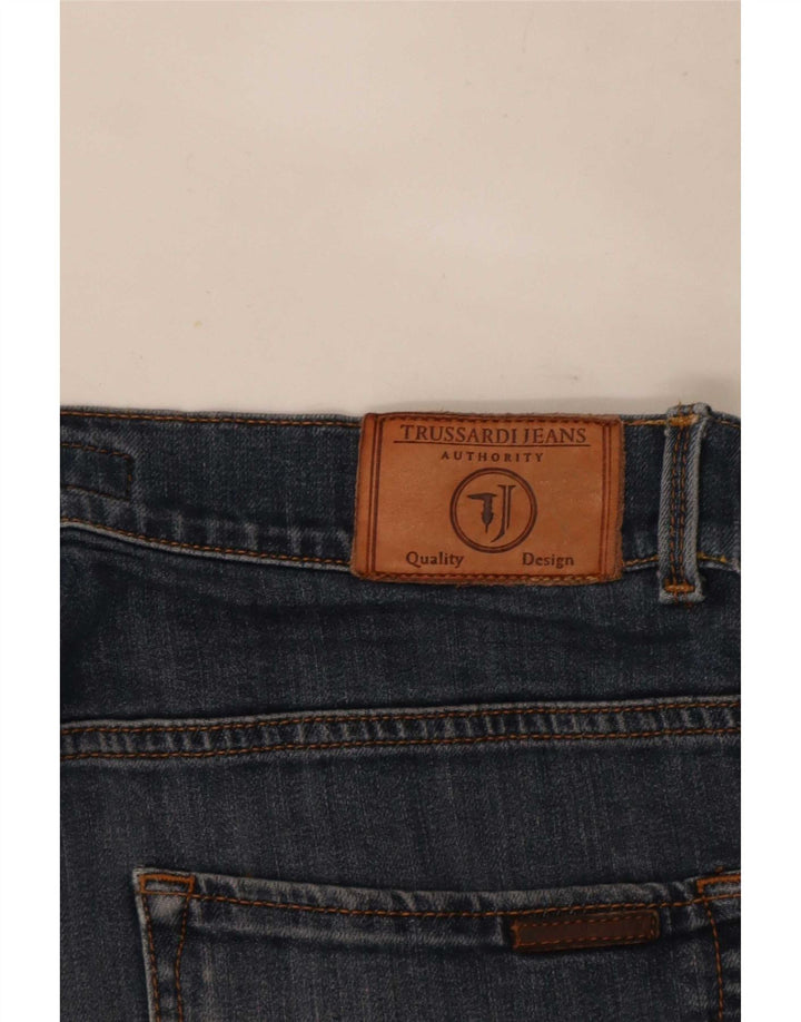 Trussardi Jean Droit W32 L28 Bleu Homme