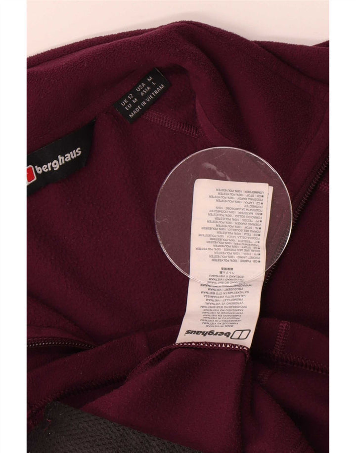Berghaus Veste Polaire Femme UK 12 Polyester Bordeaux Moyen