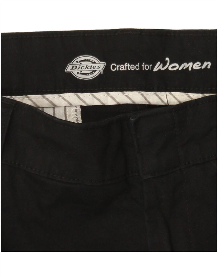 Dickies Pantalon Chino Bootcut Femme W30 L32 Noir