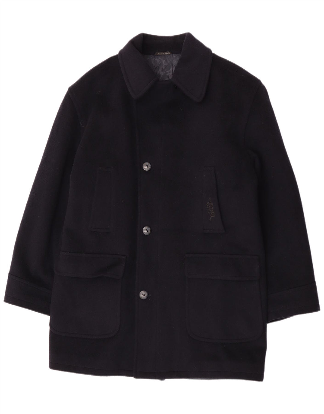 Yachting Club Pardessus Homme IT 50 Large Laine Bleu Marine