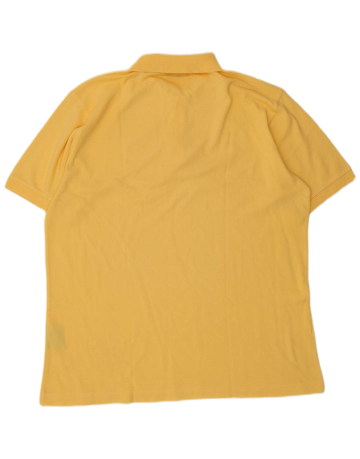 Kappa Polo Homme XL Jaune Coton