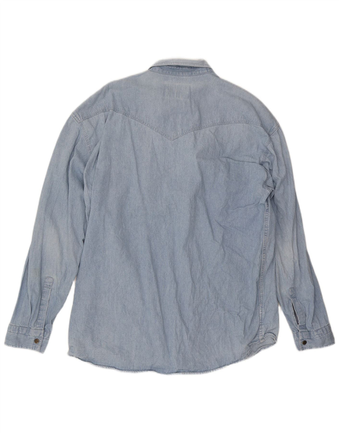 WAMPUM Chemise en Jean Homme XL Bleu