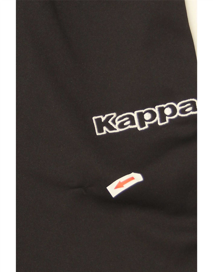 Kappa Pantalon de Survêtement Graphique Homme Petit Noir Polyester