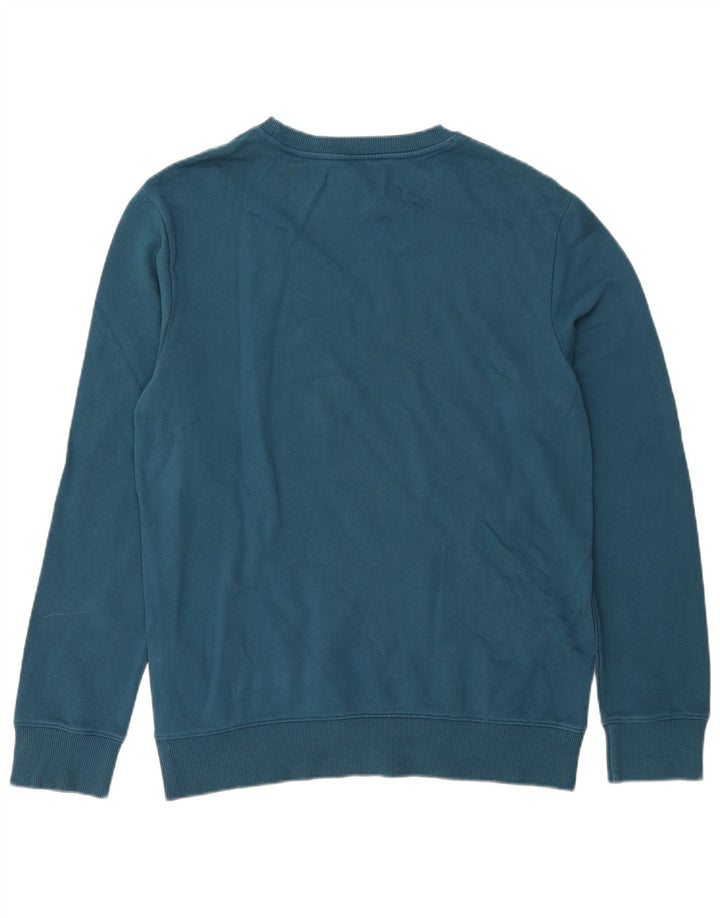 CALVIN KLEIN JEANS Sweat-shirt graphique pour homme en coton bleu moyen
