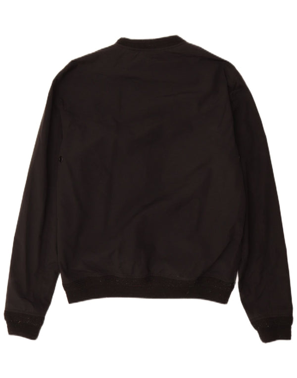 SUPERDRY Veste Bomber Homme UK 38 Coton Noir Moyen