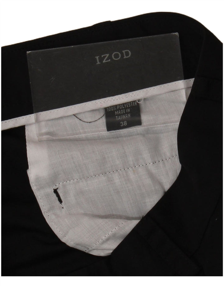 IZOD Short Chino Homme W38 XL Noir Polyester