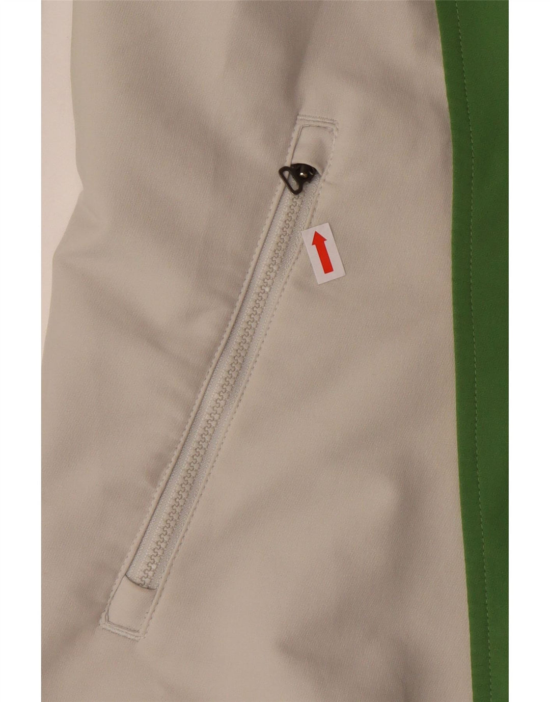 Adidas Femmes Climalite Survêtement Top Veste UK 14 Vert Moyen Polyester