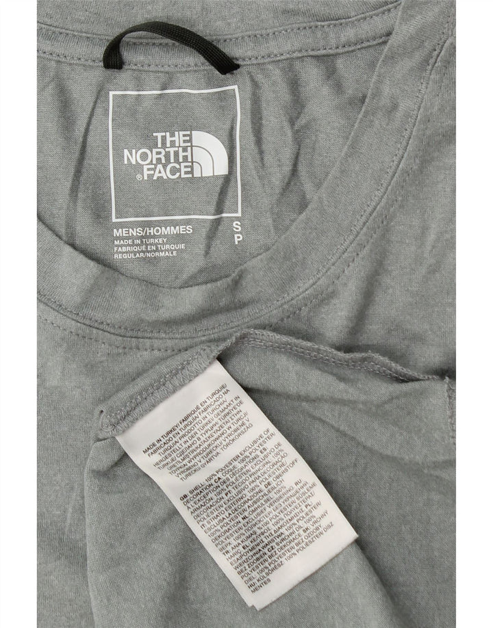 The North Face T-Shirt Homme Haut Petit Gris Polyester