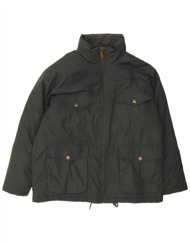 Eddie Bauer Veste matelassée pour homme UK 42 XL Vert Polyester