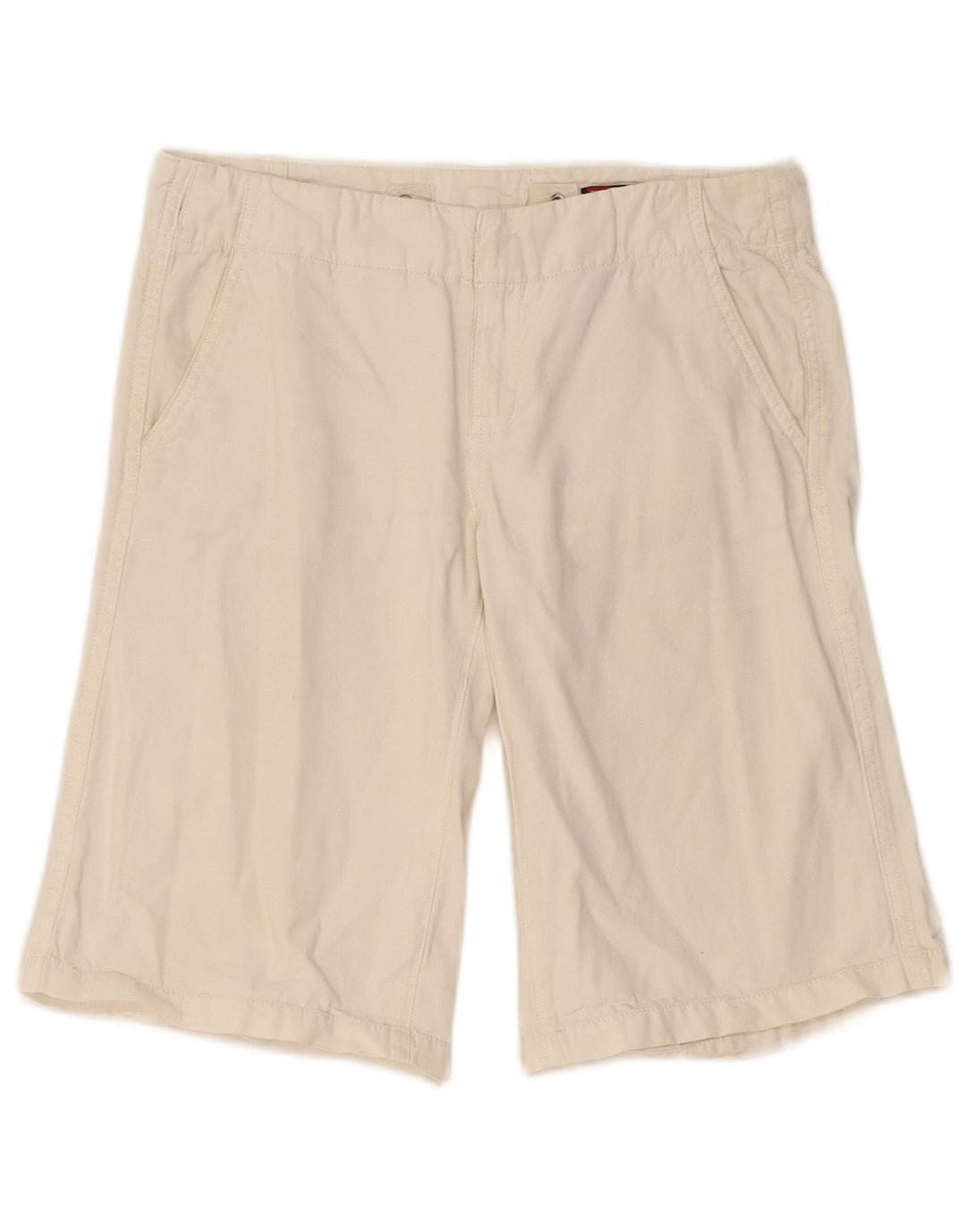 Diesel Short Chino Femme W26 Petit Coton Blanc