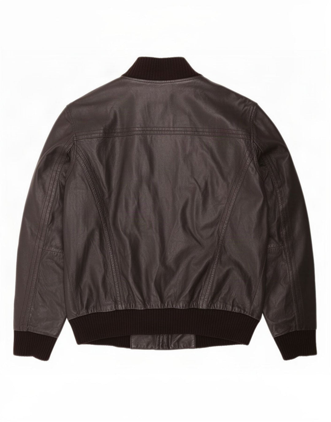 Conbipel Veste en Cuir Homme IT 52 Large Noir Colourblock