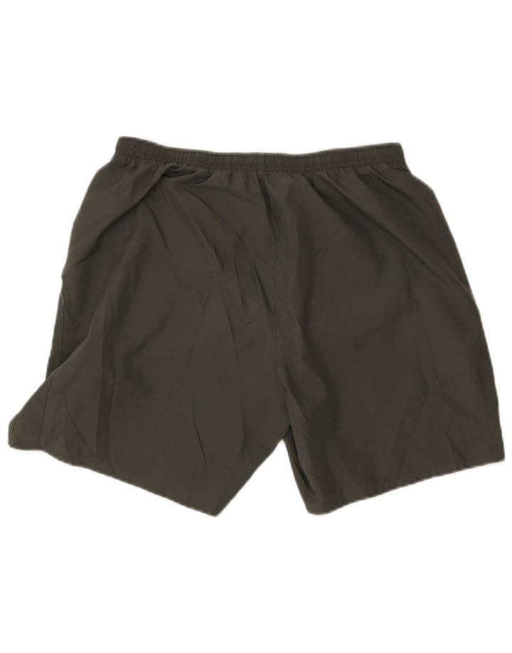 Short de sport Nike Dri Fit pour hommes, grand, vert, polyester