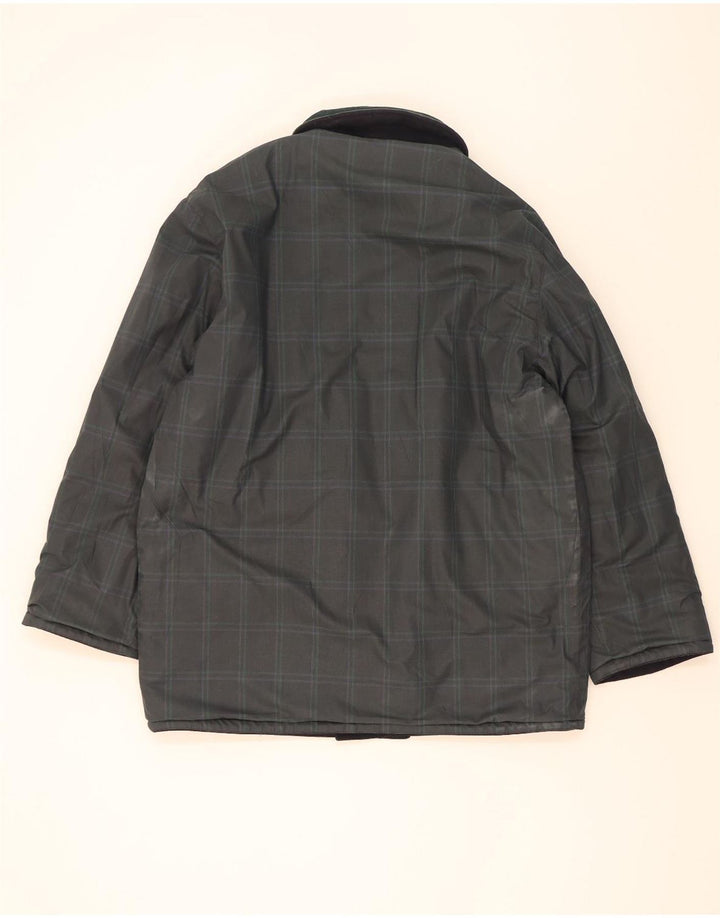 North Pole Manteau coupe-vent réversible pour homme UK 40 Grande laine bleu marine