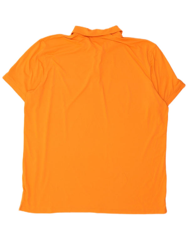 Slam Polo Homme 4XL Orange Polyamide
