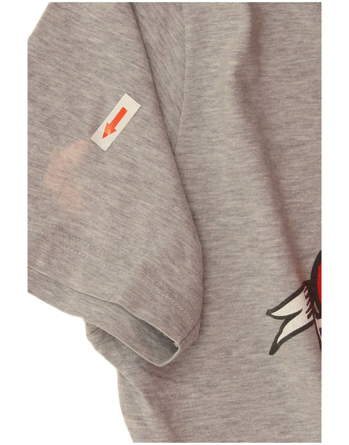 MC2 SAINT BARTH T-Shirt Graphique Homme Petit Gris Coton