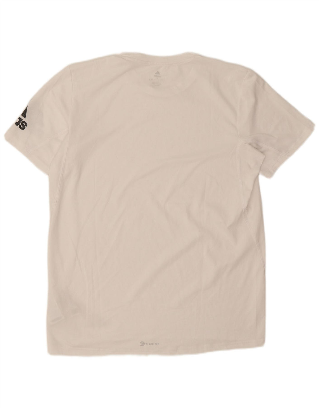 Adidas Hommes Aeroready Graphic T-Shirt Haut Grand Blanc Polyester