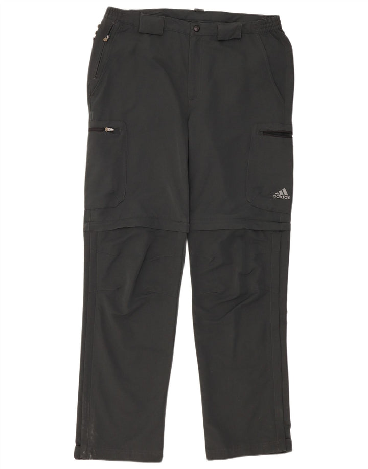 ADIDAS Pantalon Coupe-Vent Droit Clima 365 Homme W36 L34 Gris