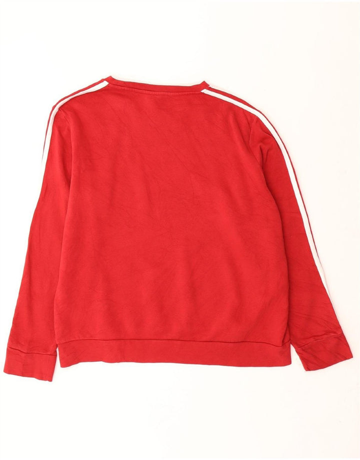 ADIDAS Sweat-shirt pour femme UK 20/22 XL Rouge