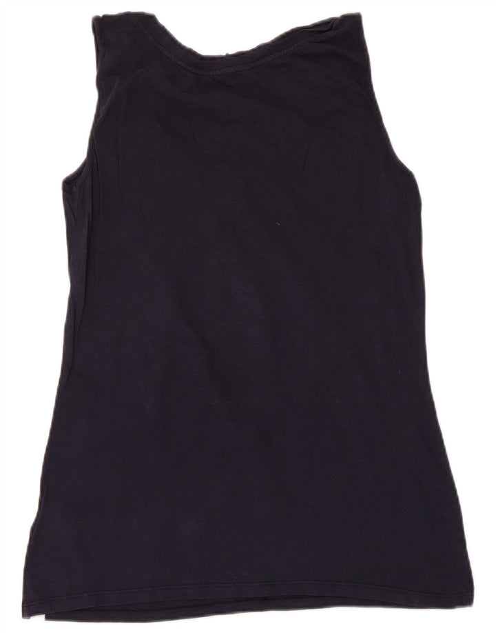 Débardeur White Stuff Femme UK 14 Coton Bleu Marine Moyen