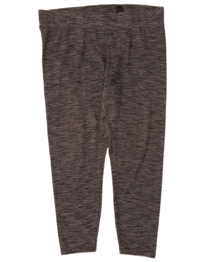 Marks & Spencer Legging court pour femme UK 18 XL Polyester moucheté gris