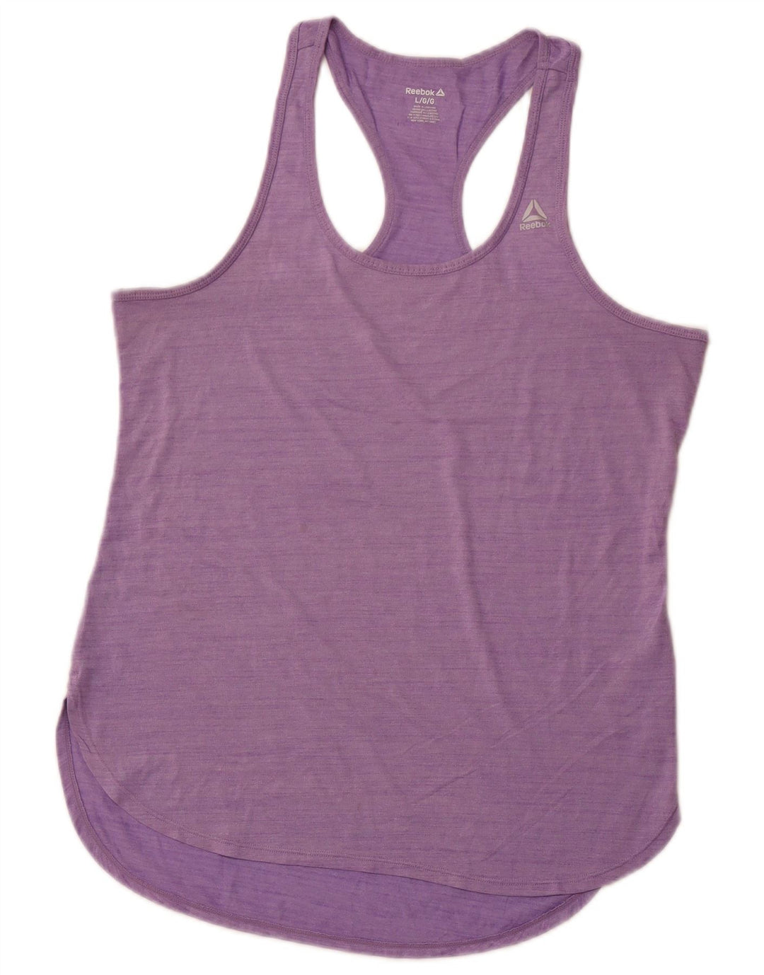 REEBOK Débardeur Femme UK 46 Large Violet Polyester Sports