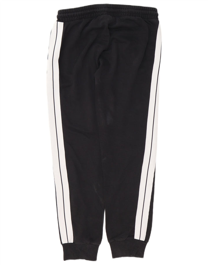 ELLESSE Pantalon de Survêtement Homme Joggers Large Noir Colourblock Coton
