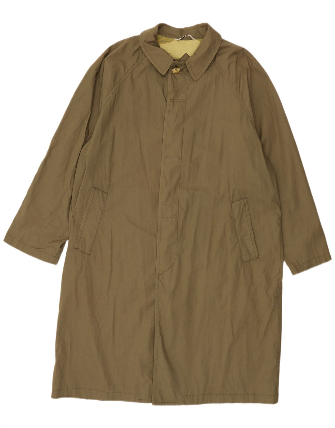 Stratos Manteau Homme UK 40 Grand Kaki Coton