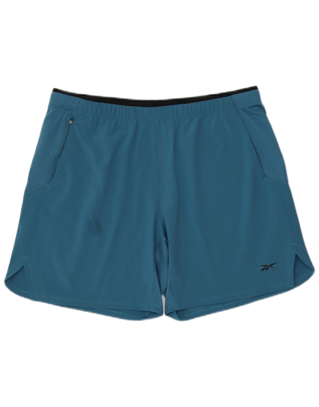 Reebok Short de sport homme grand bleu polyester