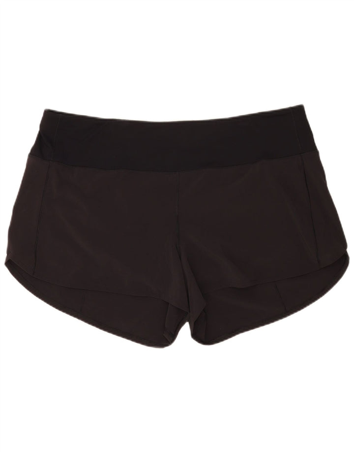 Lululemon Short de sport pour femme US 18 2XL Noir Polyester