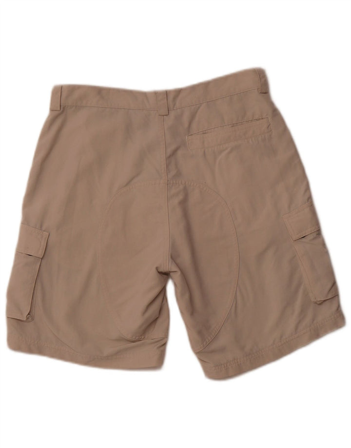 Adidas Short Cargo Homme Petit W29 Beige Polyamide