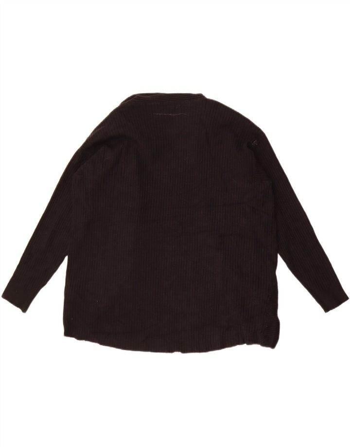 Marks & Spencer Pull cardigan ouvert Per Una pour femme UK 16 Large Noir