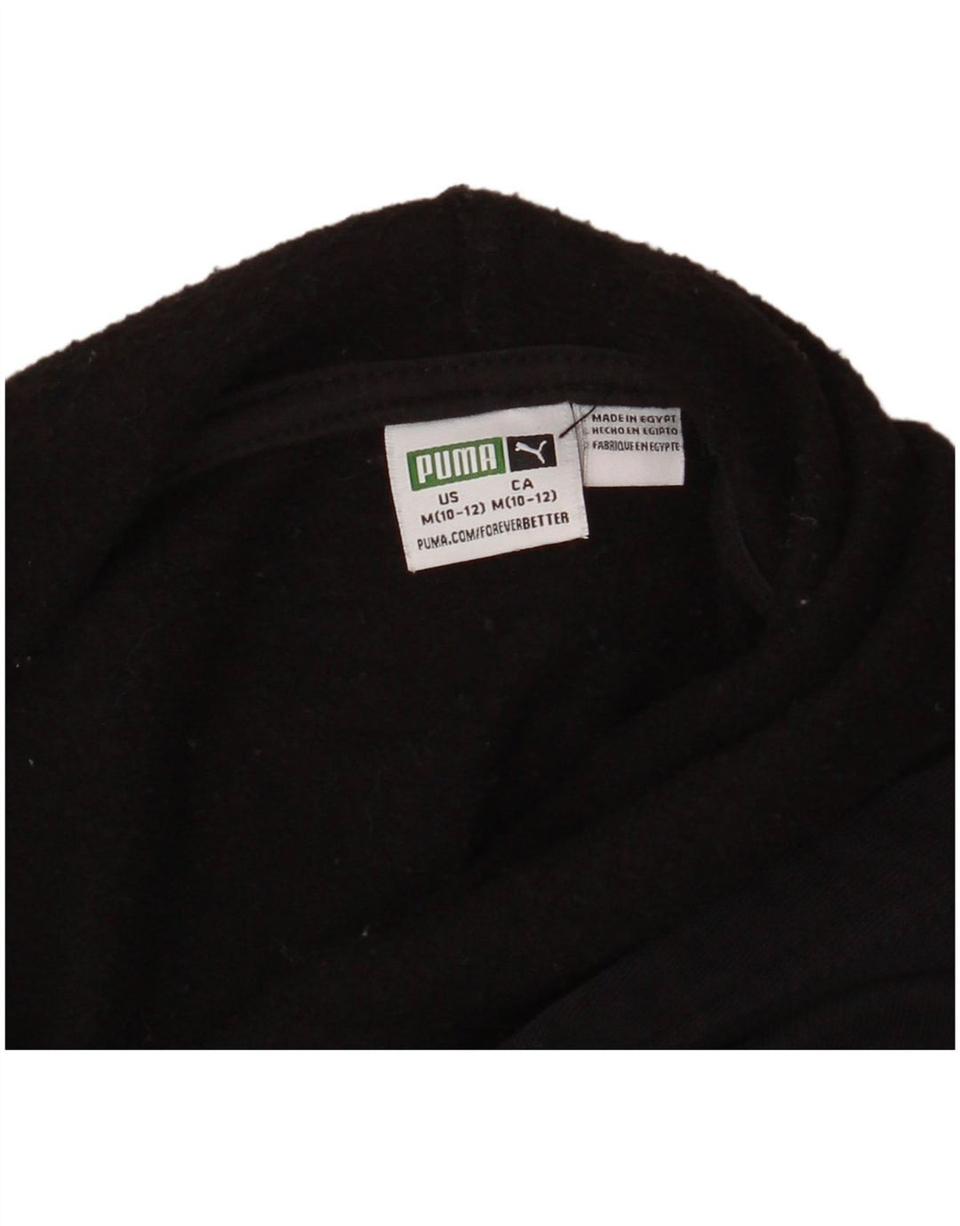 PUMA Sweat à capuche graphique pour garçon 10-11 ans Noir moyen à pois