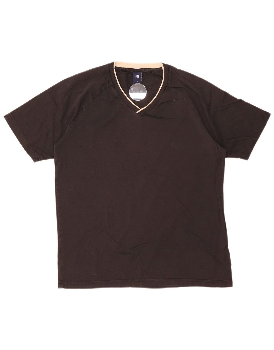 Gap T-Shirt Homme Haut Noir Moyen Coton